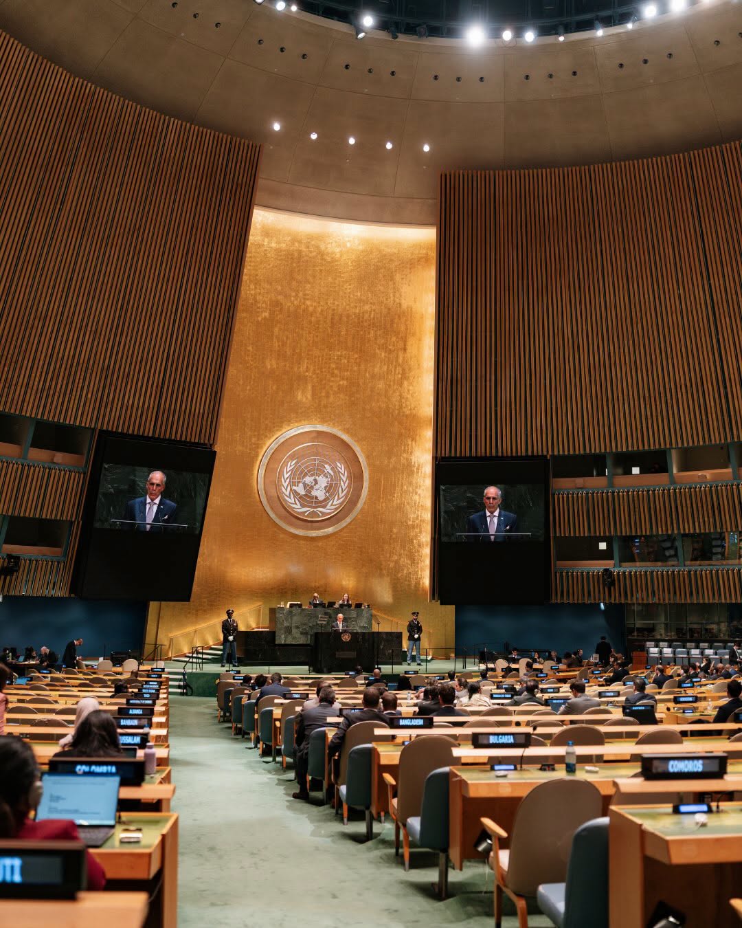 Presentación Presidente Asfura em la ONU