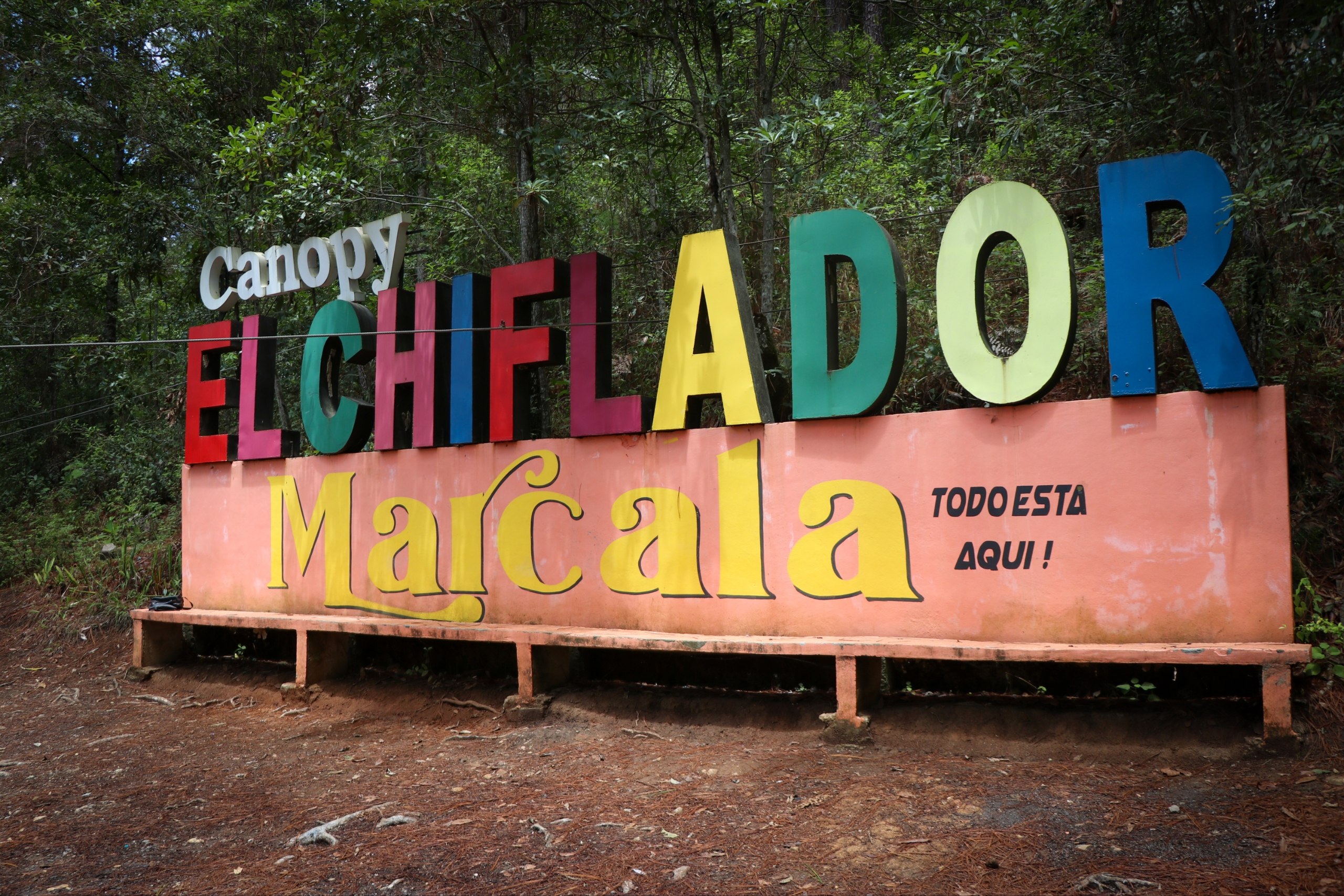 El Chiflador en Marcala, La Paz.