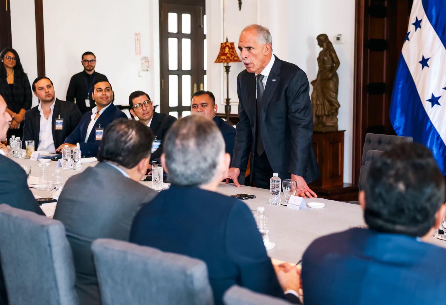 Encuentro en Casa Presidencial