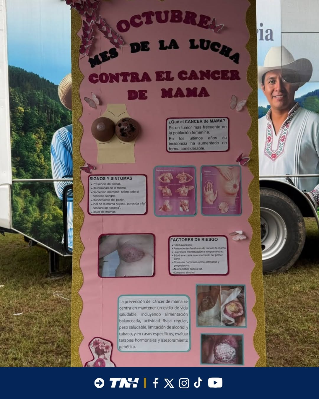 En el mes rosa, las autoridades enfatizan la prevención del cáncer de mama.