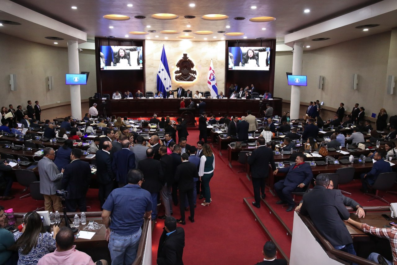 Salon de sesiones del Poder Legislativo