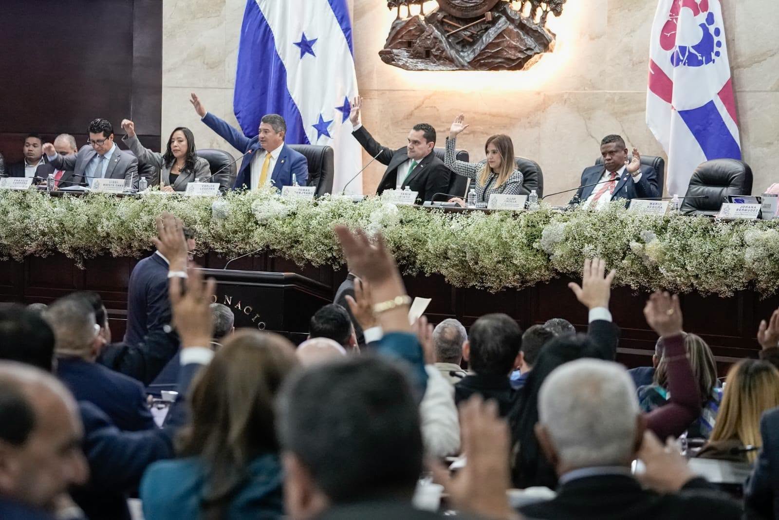 El Congreso Nacional de Honduras aprobó 119 diputados a favor de un paquete de reformas al marco penal y procesal. Foto: Cortesía