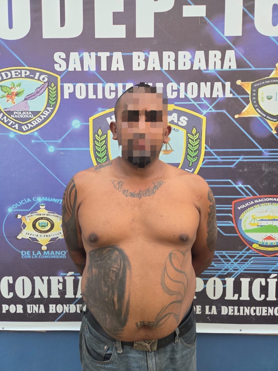 Agentes de la Policía Nacional y la PMOP participaron en las acciones de seguridad en el occidente del país.