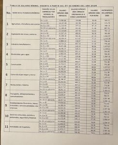 Salario Mínimo