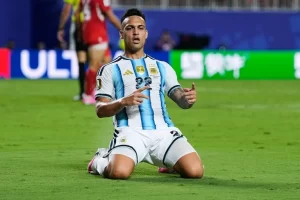 Lautaro maca el 3 a 1