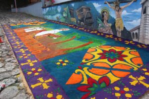 Alfombras de Semana Santa