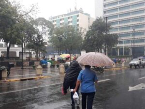 Lluvia.
