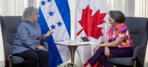 Reunión de canciller con embajadora