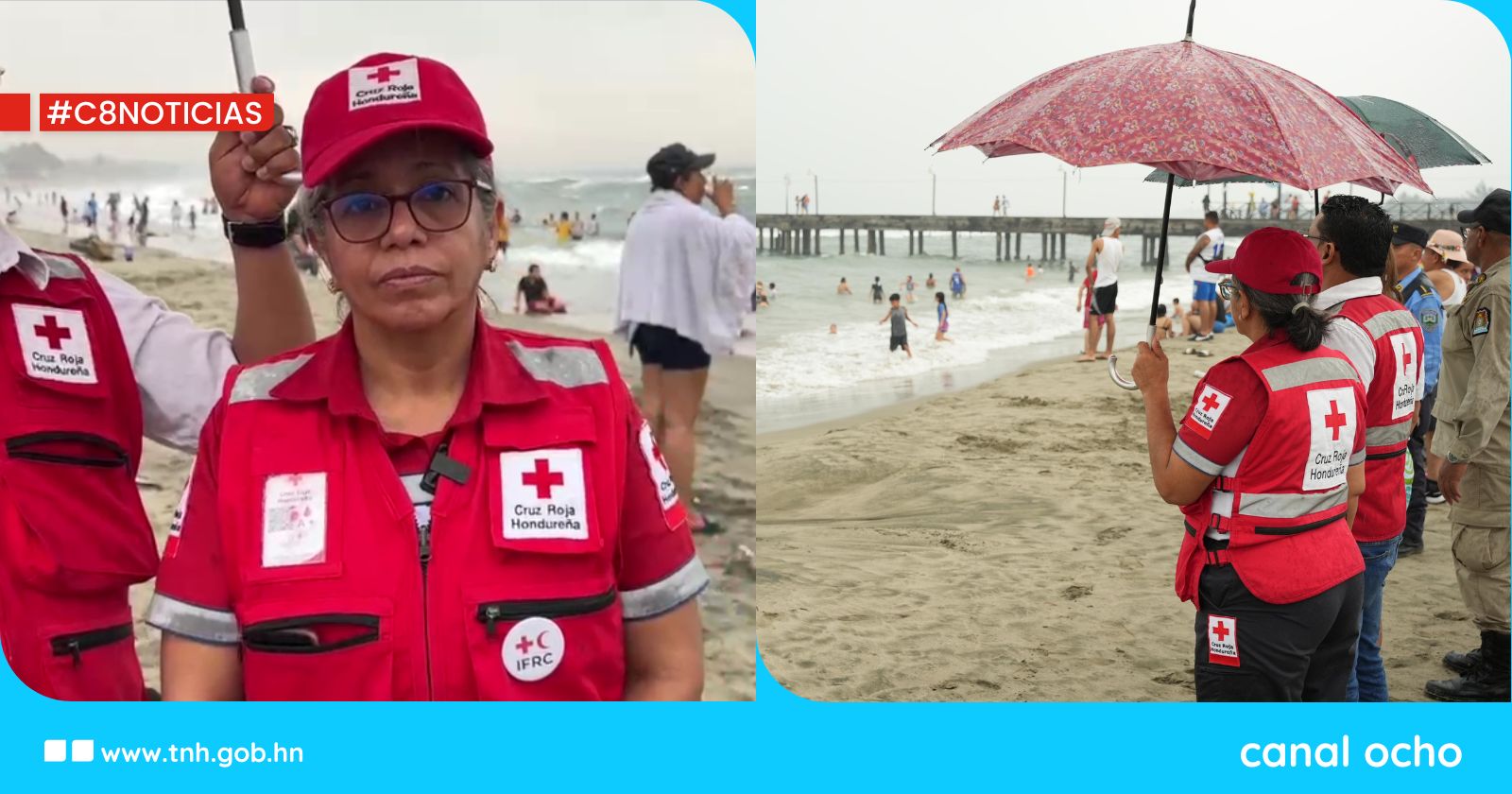 Cruz Roja se mantiene alerta en el litoral atlántico ante eventualidades que provoquen lluvias