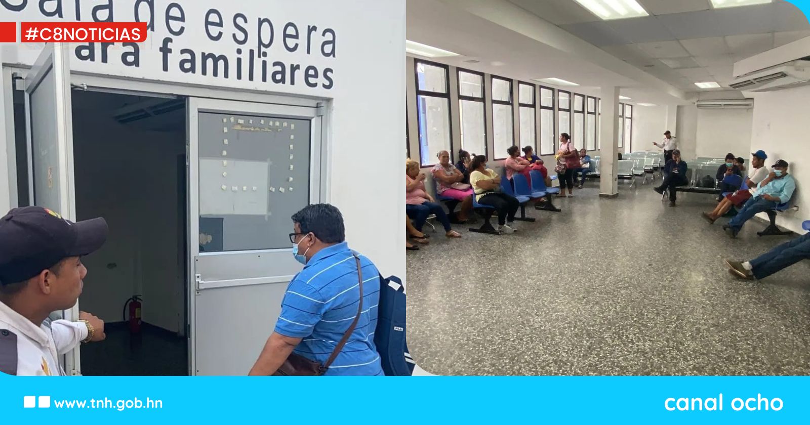 Hospital Escuela habilita sala de espera para familiares de pacientes