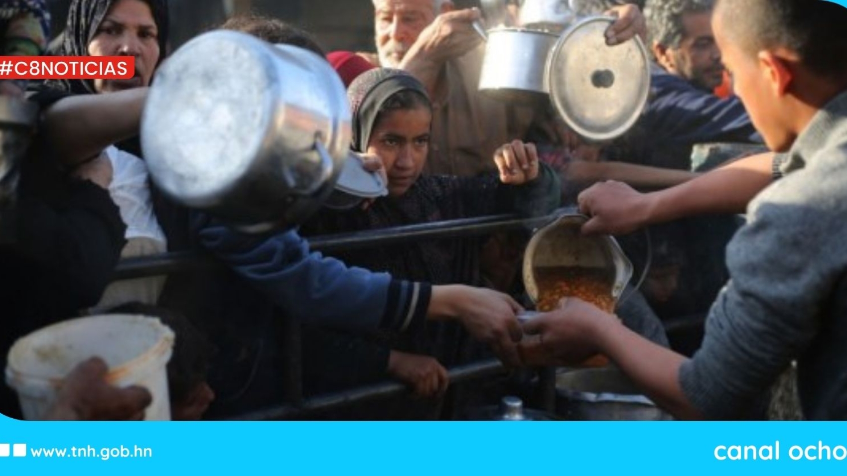 PALESTINOS GAZA COMIDA