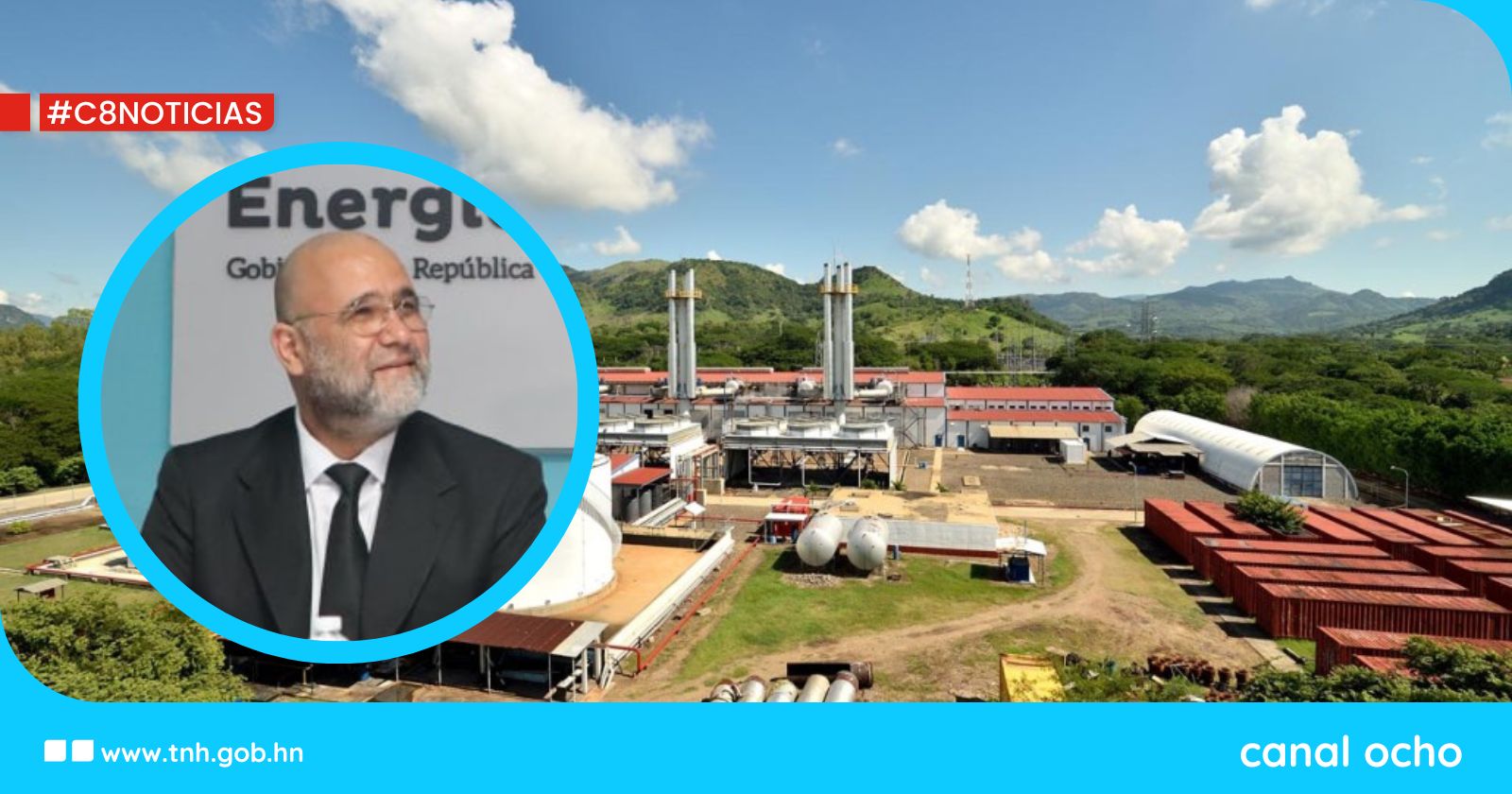 Virgilio Padilla anuncia proyecto de energía en Cortés que aliviará crisis del servicio