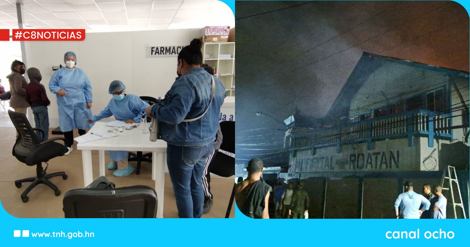 Sesal habilitará centro de triaje para atender a pacientes del hospital de Roatán