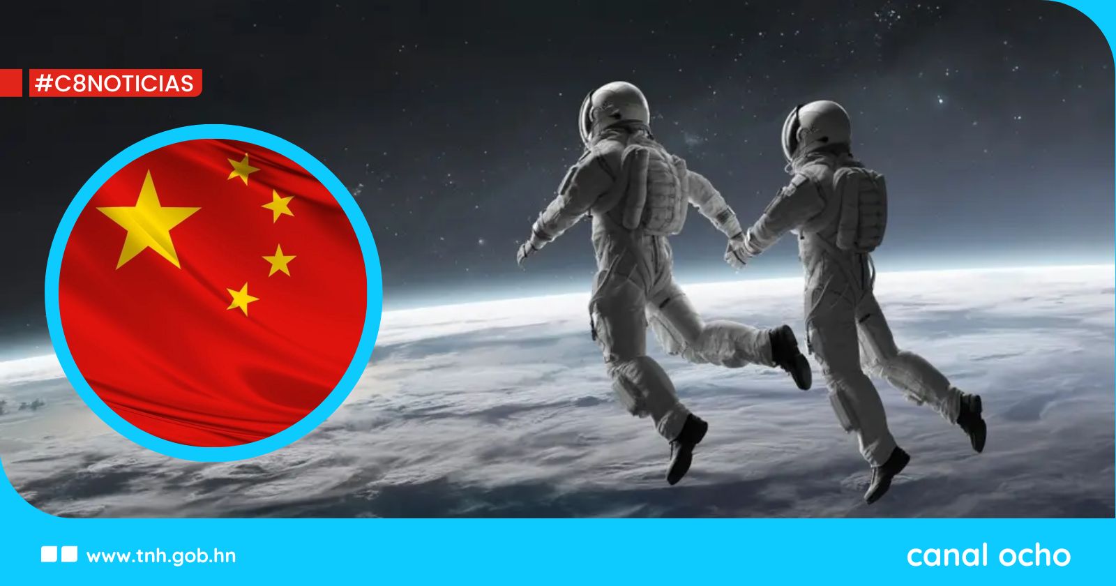 China otorga medallas a astronautas de Shenzhou-16