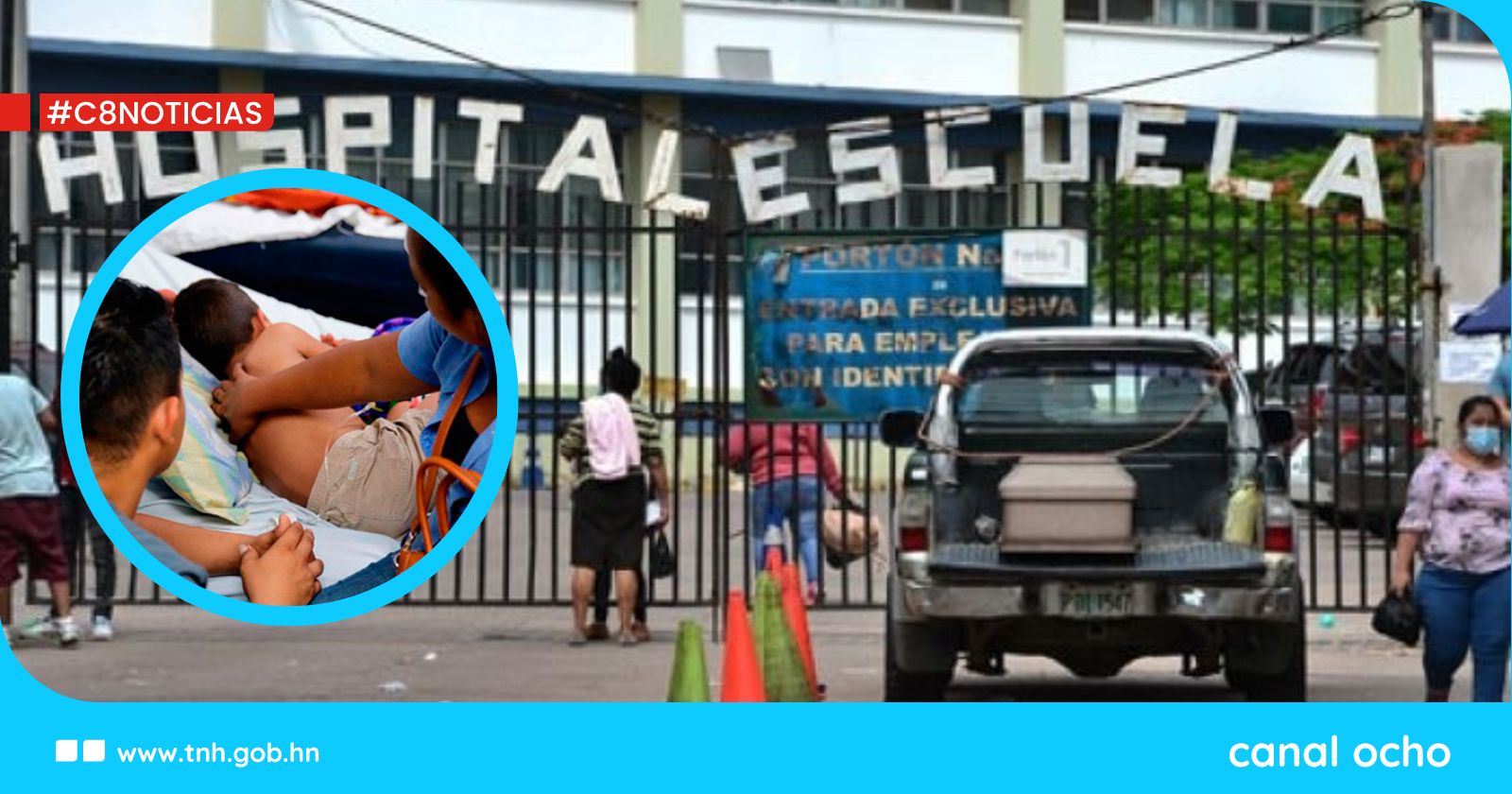 Más de 10 menores son ingresados con dengue en el Hospital Escuela
