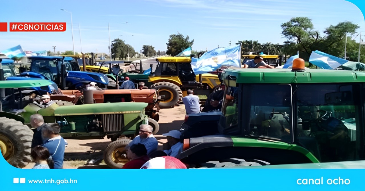Productores agropecuarios argentinos rechazan medidas de Milei