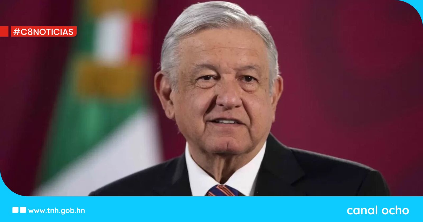 Presidente de México exige respeto a la soberanía de su país