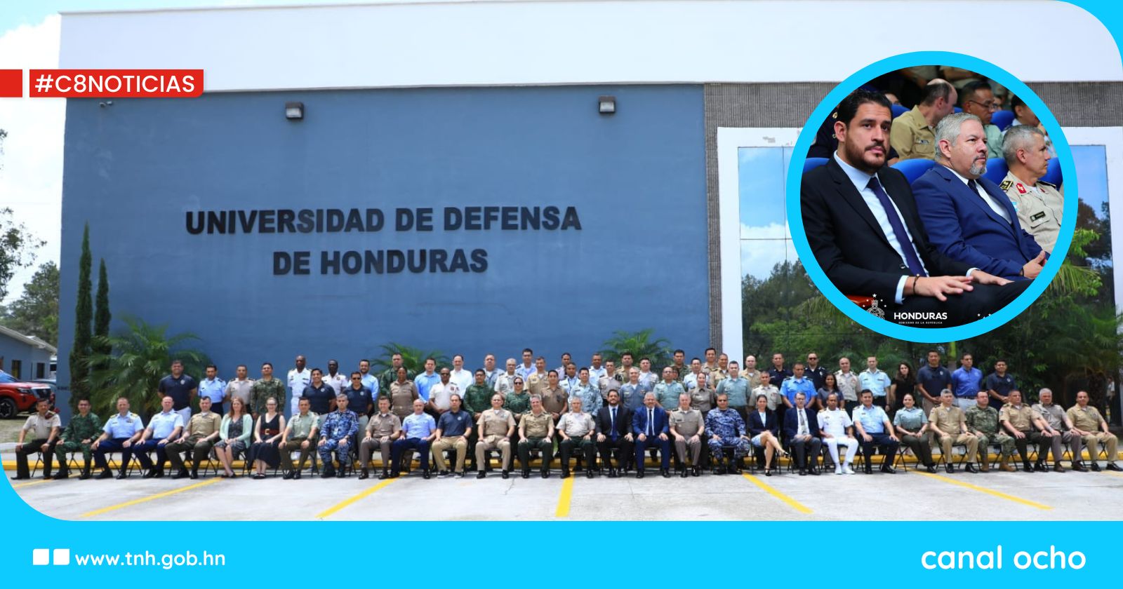 Honduras da bienvenida al Colegio Interamericano de Defensa de Estados Unidos