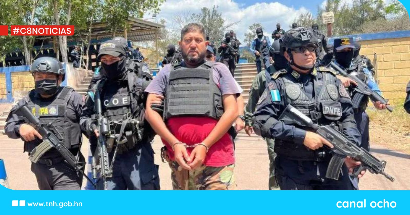 Honduras envía a EE. UU. su noveno extraditado en 2024, Víctor Viera Chirinos