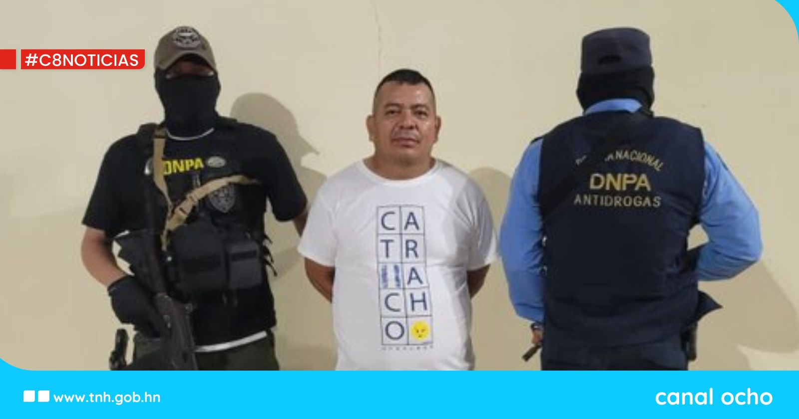 Policía Nacional captura a «El Burro» cómplice en red de narcotráfico y solicitado en extradición