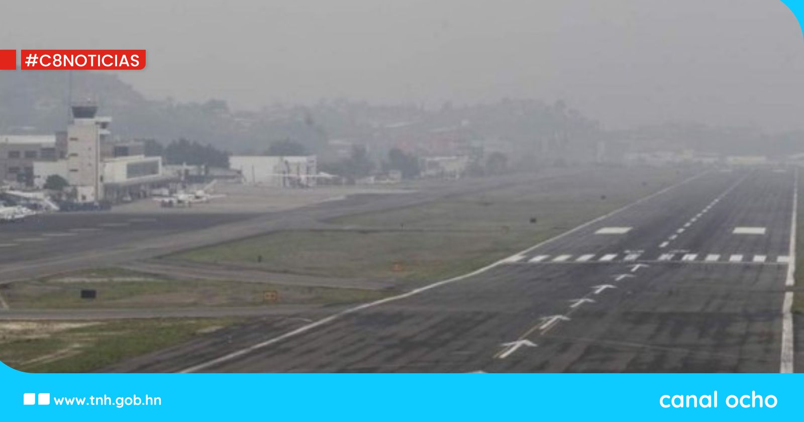 Aeropuertos de Tegucigalpa y San Pedro Sula continúan inoperativos por contaminación