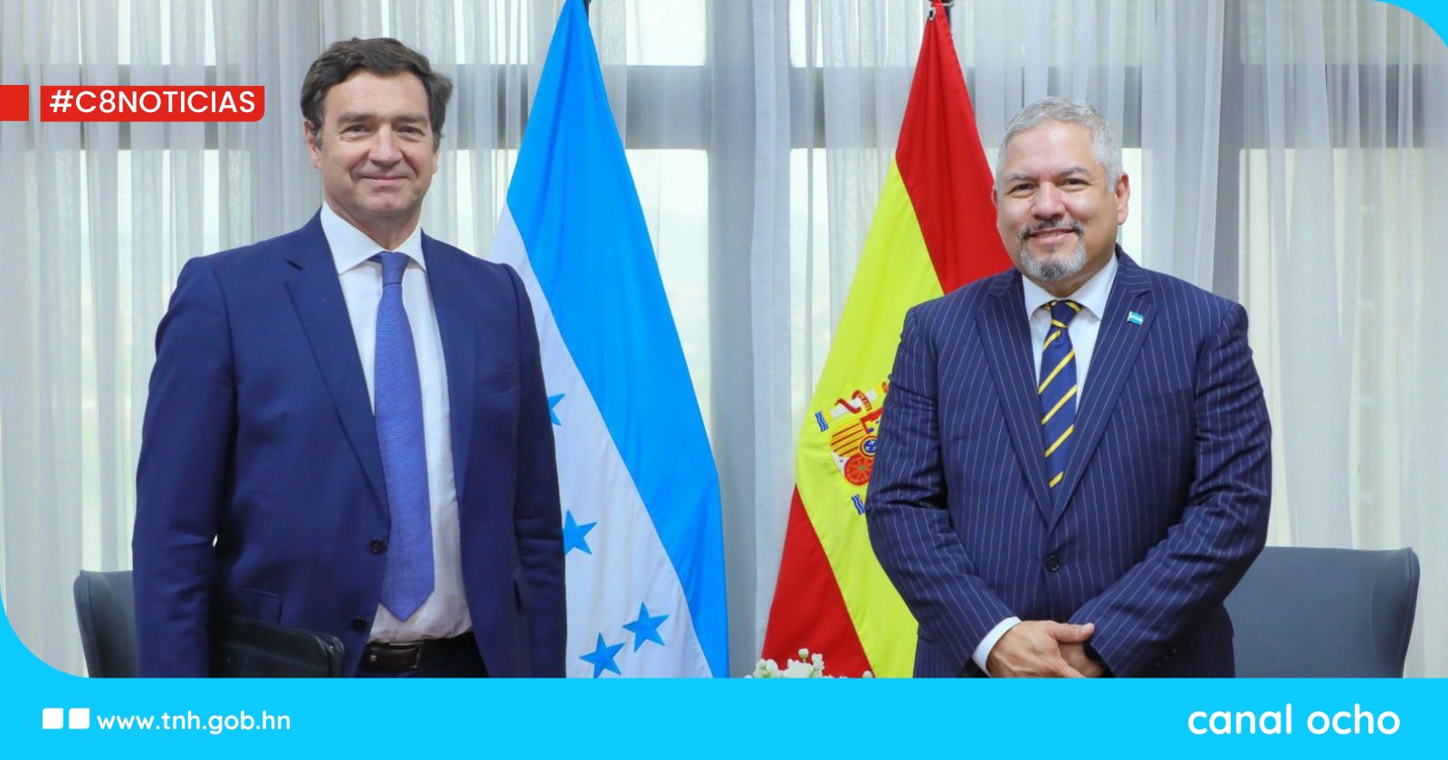 Honduras y España fortalecen relaciones bilaterales