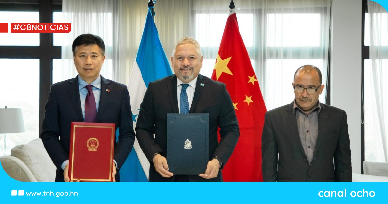 Honduras y China firman Acta de Reunión Técnica Preparatoria de Investigación