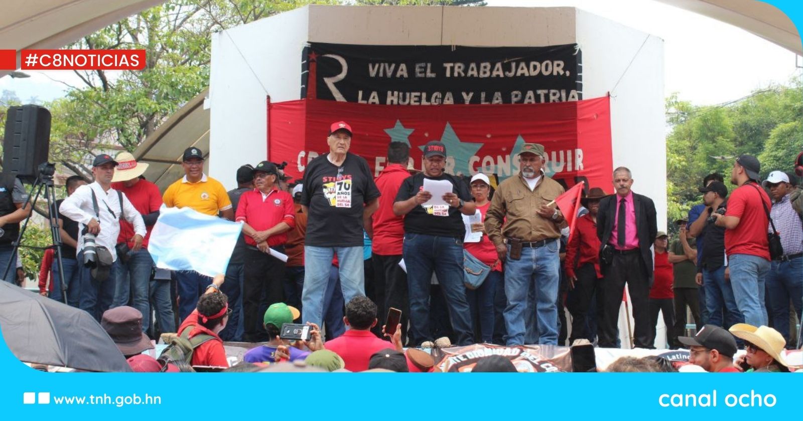 Obreros piden al CN no aprobar la Ley de Empleo Parcial en manifiesto del 01 de mayo