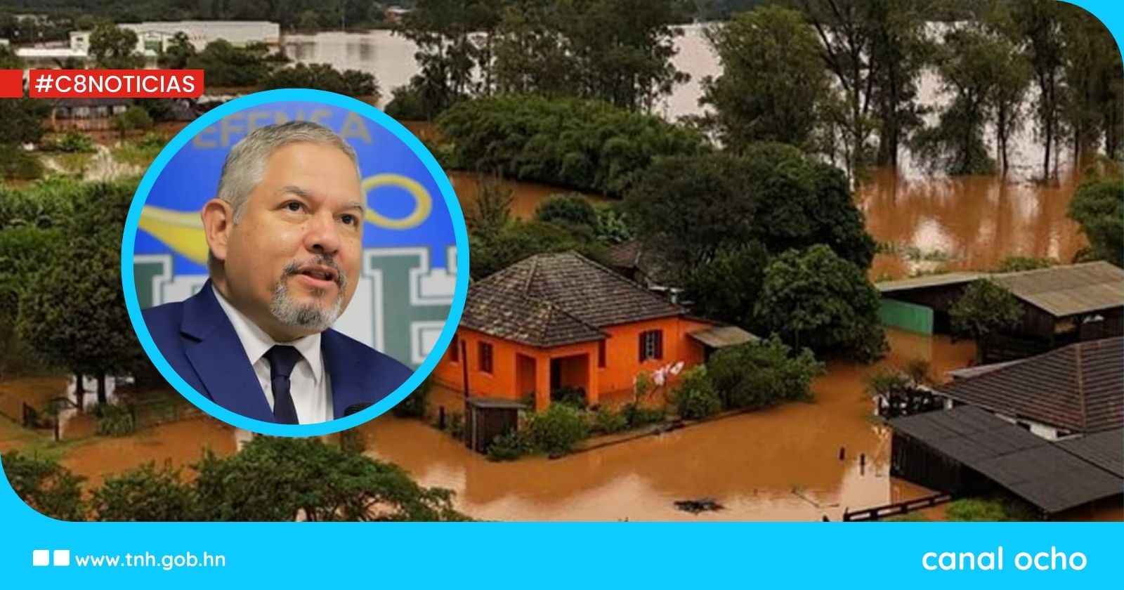 Honduras expresa sus condolencias al pueblo de Brasil por los fallecidos en las inundaciones