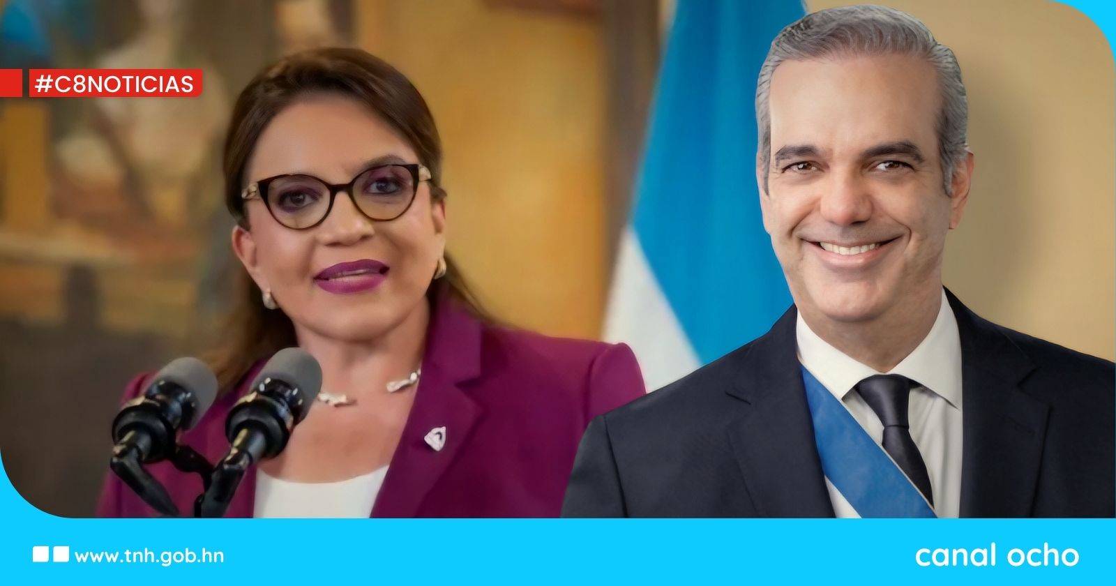 Presidenta Castro felicita a su homólogo dominicano, Luis Abinader, por triunfo electoral