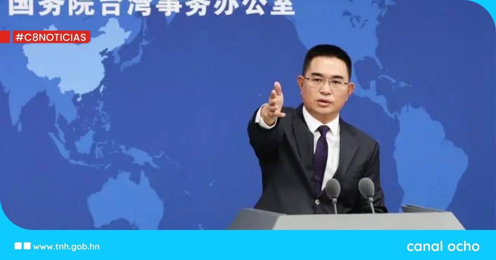 Parte continental de China afirma que Lai envía «señal peligrosa» en su discurso como nuevo líder de Taiwán