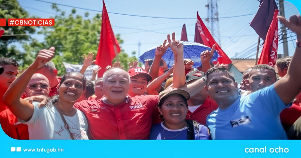 Se movilizan en respaldo al presidente Maduro en Sucre, Venezuela