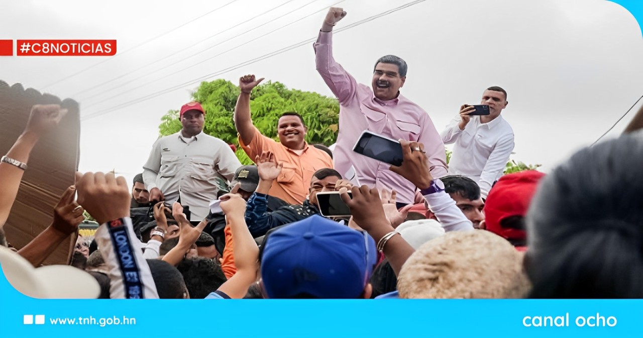 Presidente venezolano tiene respaldo electoral del 54.20 %