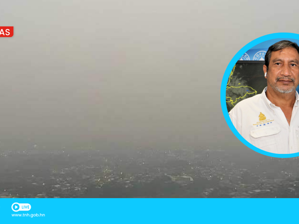 CENAOS informa que de no haber lluvias extendidas en diversas zonas de la capital, la capa de humo podría persistir.