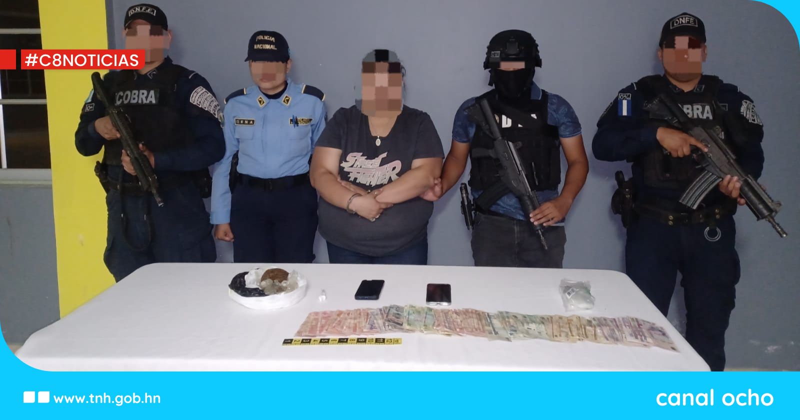 Policía Nacional detiene a «La Reina del Sur» en Copán