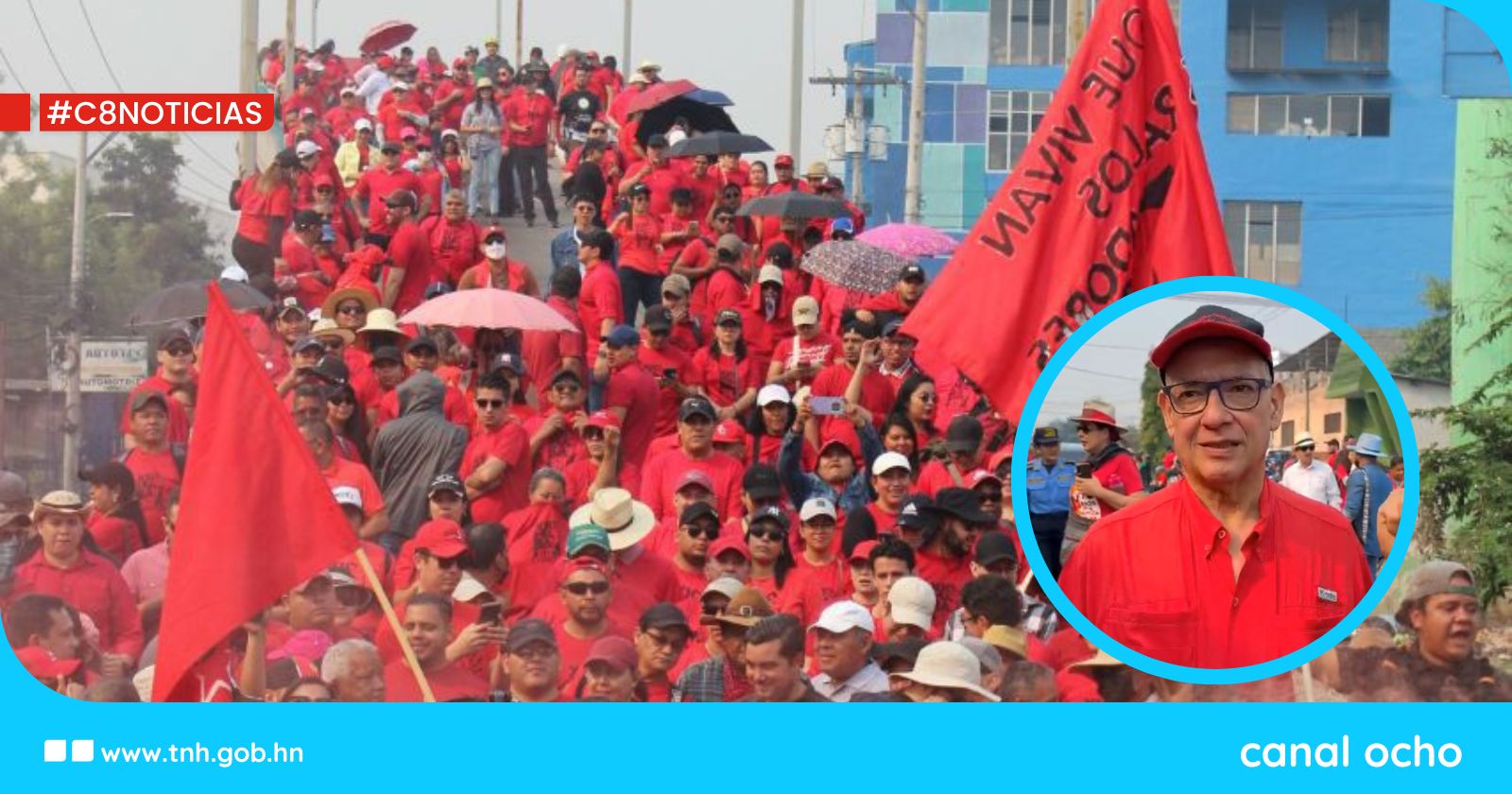 Ricardo Salgado: «La riqueza solo la generan los trabajadores transformando su realidad»