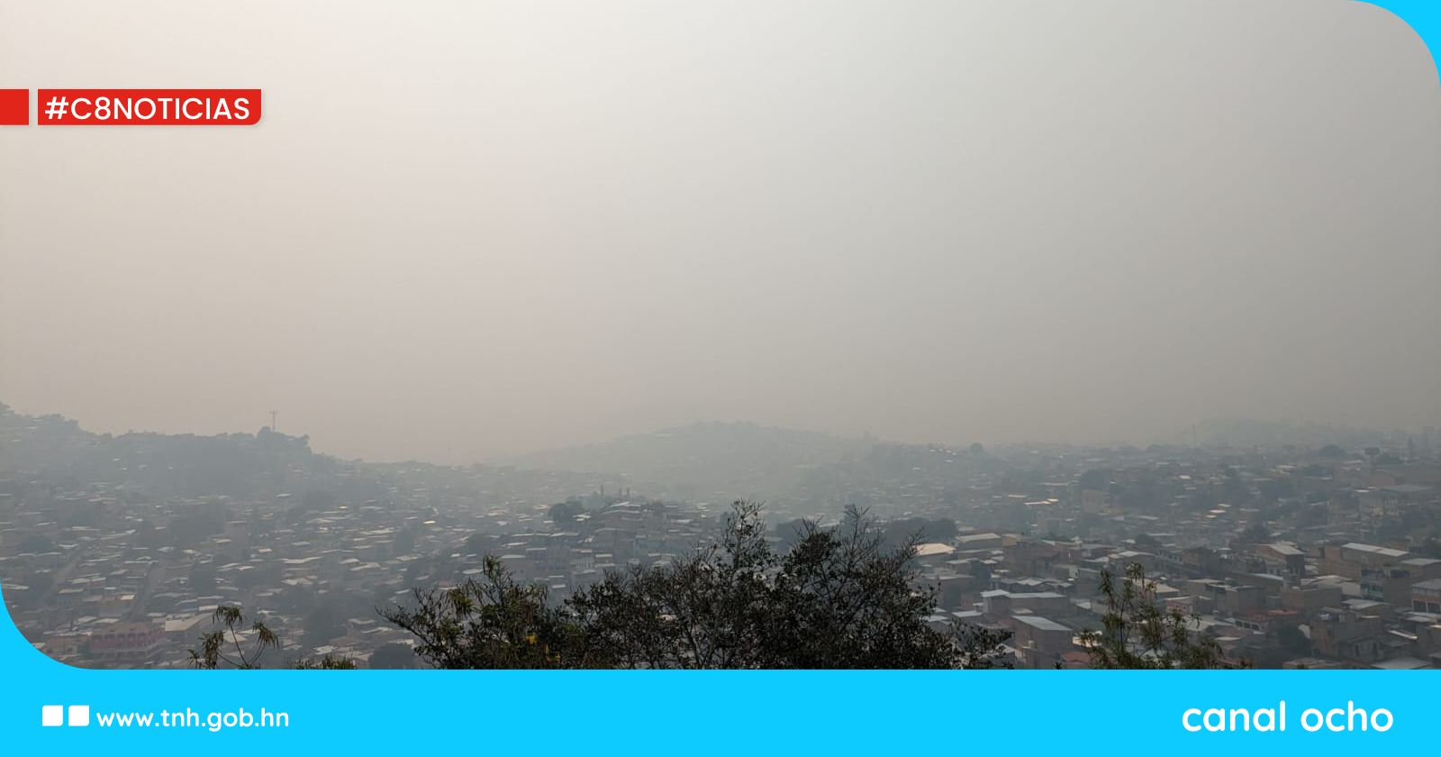 ICF informa que bruma en la capital no es provocada por incidencia de incendios forestales