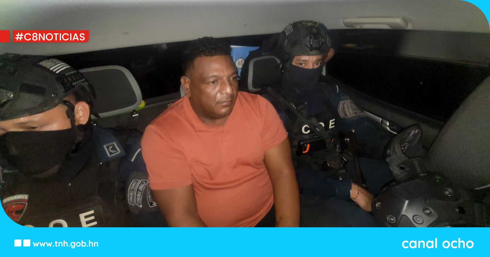 Policía Nacional captura al extraditable Mario Rodolfo Mejía Cubillas