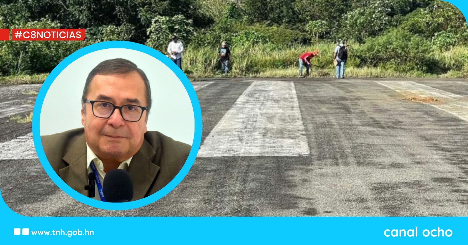 Director del SAN anuncia que pronto iniciará restauración de la pista de aterrizaje en Utila
