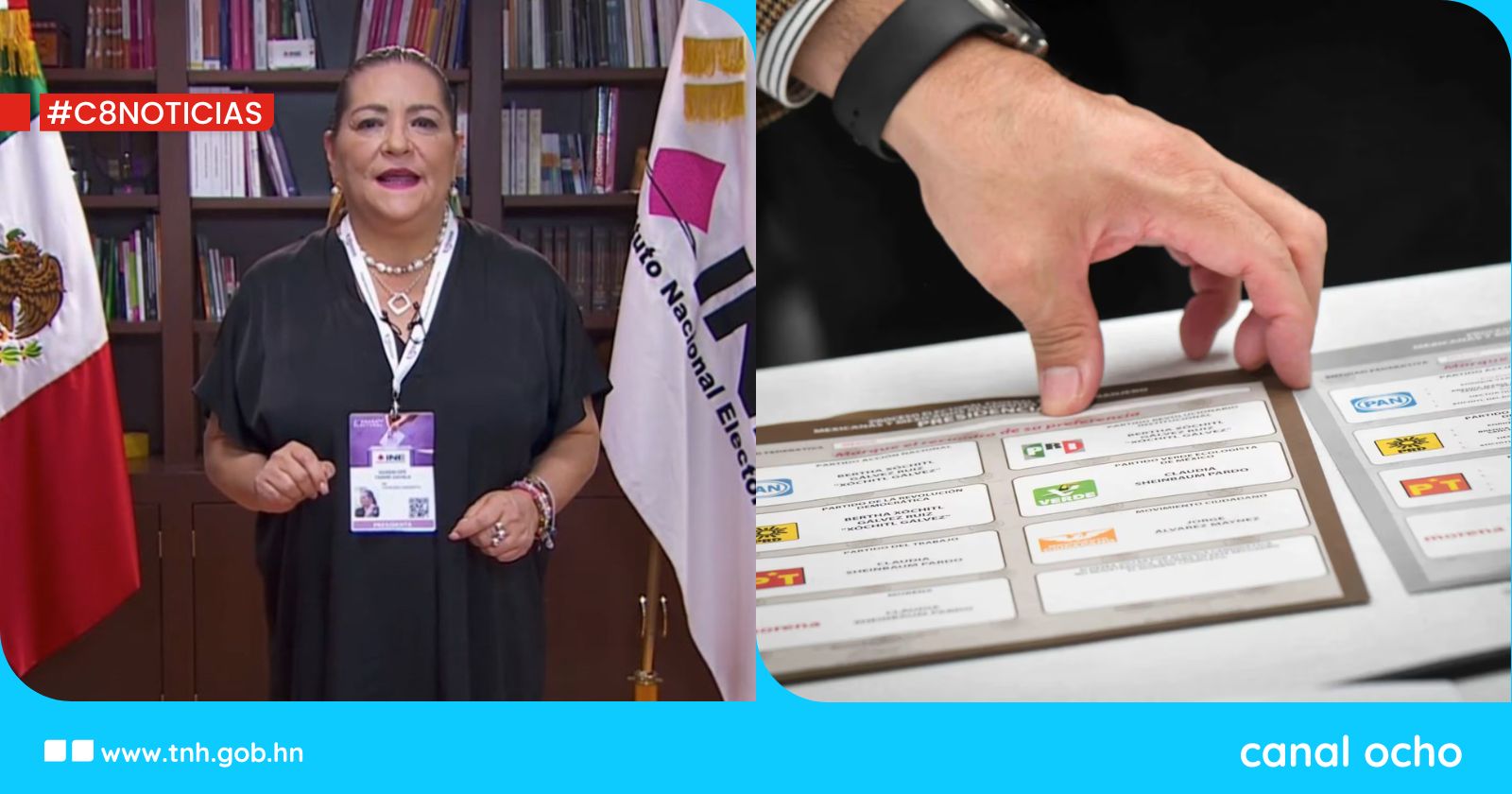 Instituto Electoral de México pide «serenidad» a los partidos ante resultados adelantados
