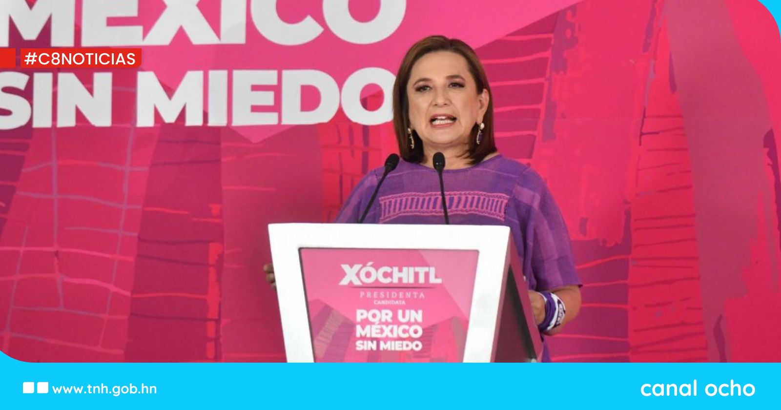 Xóchitl Gálvez asegura que «ya ganó» pero pide contar «hasta el último voto» en México