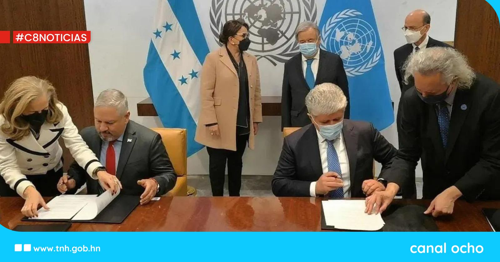 Honduras y la ONU amplían seis meses el memorando para constituir comisión anticorrupción