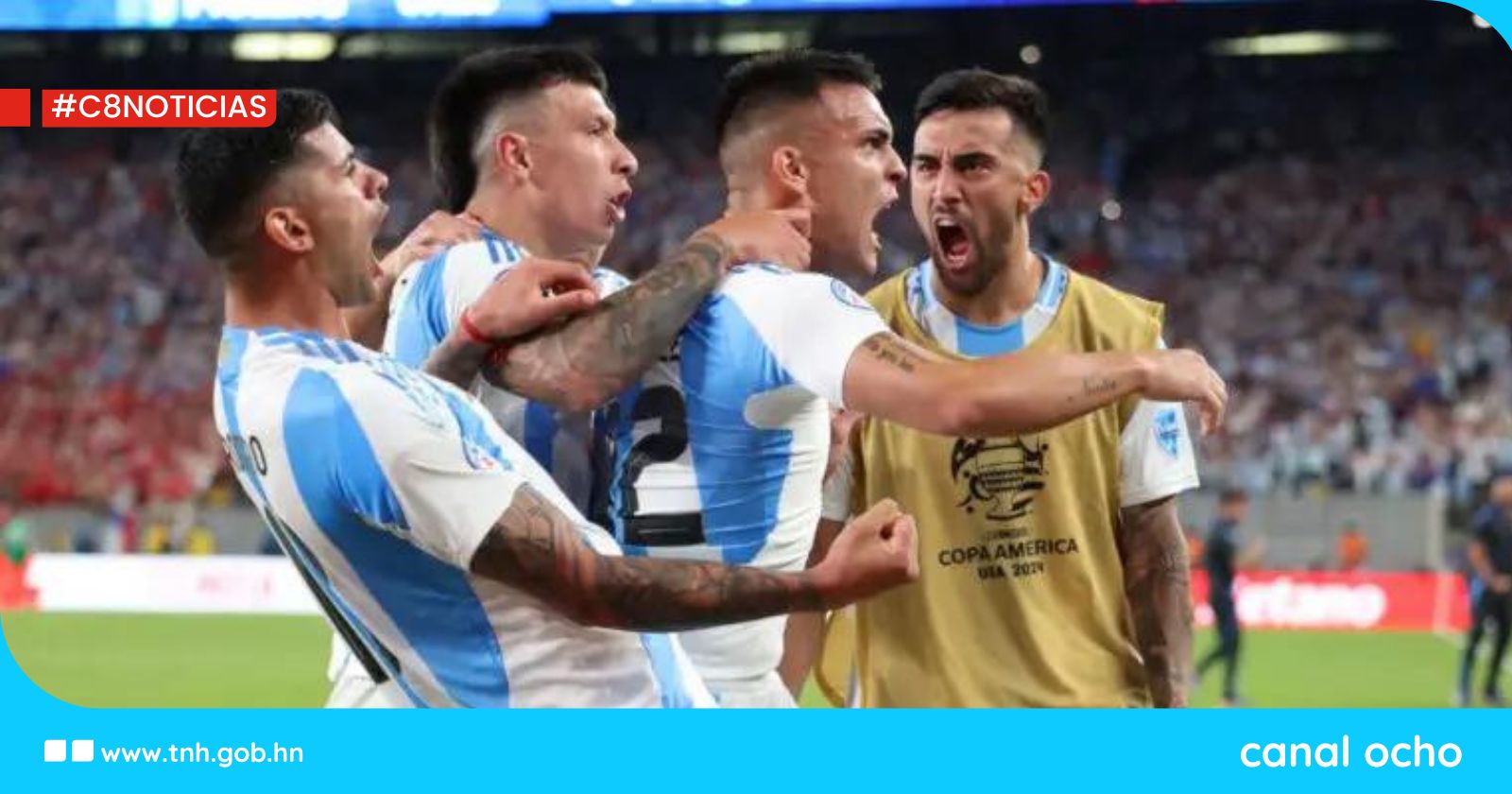 Argentina derrota a Chile 1-0 y avanza a cuartos en Copa América