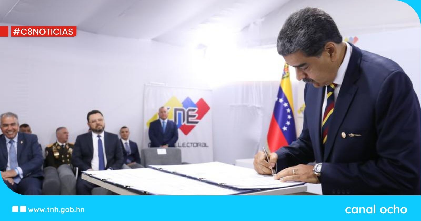 Candidatos de Venezuela firman Acuerdo de Reconocimiento de Resultados de la Elección Presidencial del 28J
