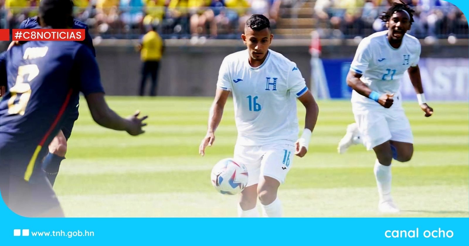 Honduras cae ante Ecuador en partido amistoso
