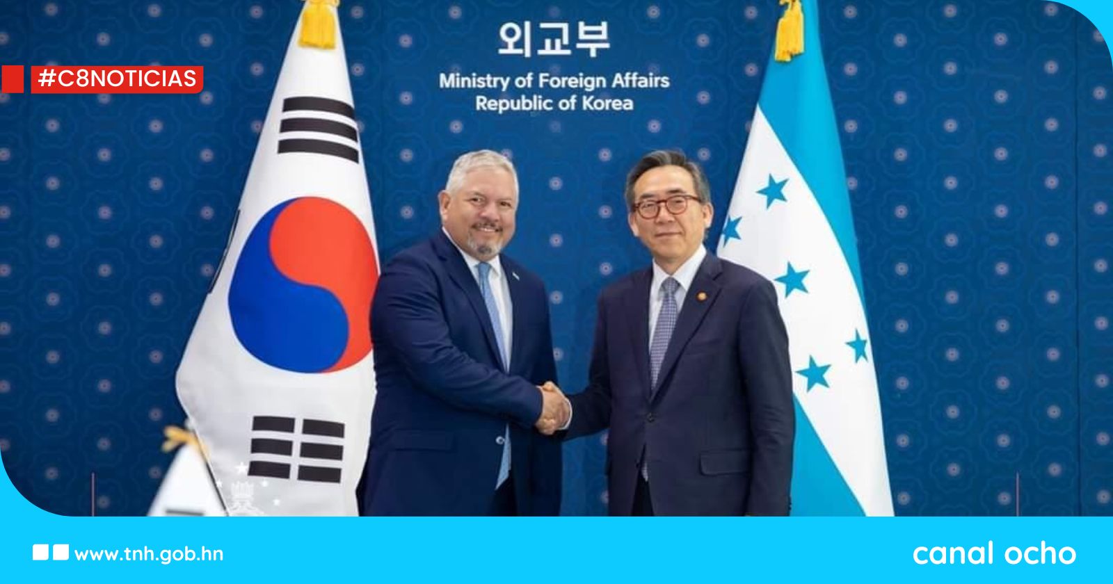 Canciller Reina Se Reúne Con Ministro De Asuntos Exteriores De Corea Para Conversar Del Tlc 6821