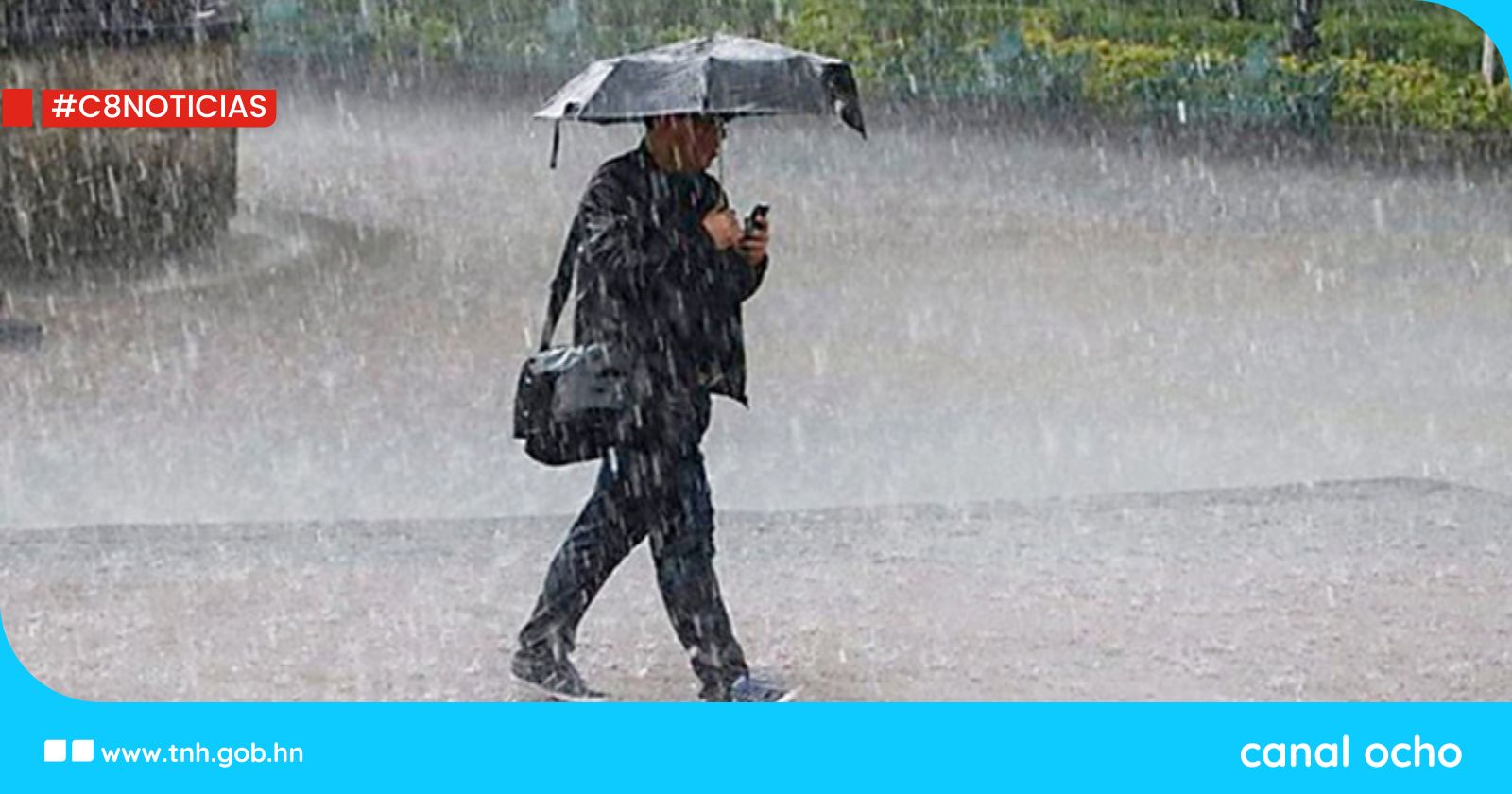 Copeco pronostica lluvias con tormentas eléctricas en la mayor parte del país