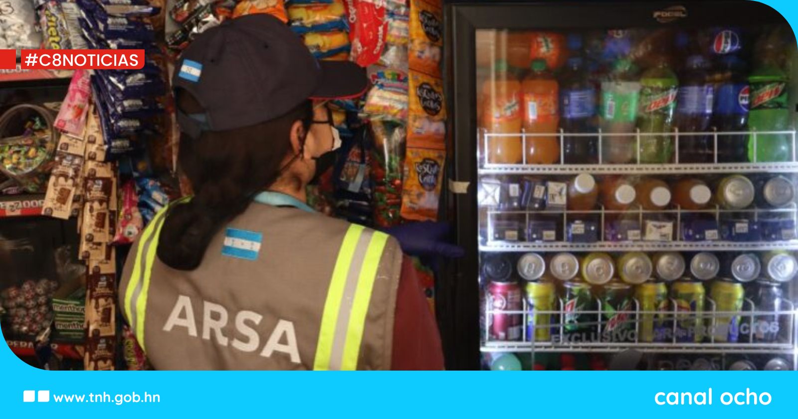 ARSA realiza inspecciones en locales para regular la venta de bebidas energizantes