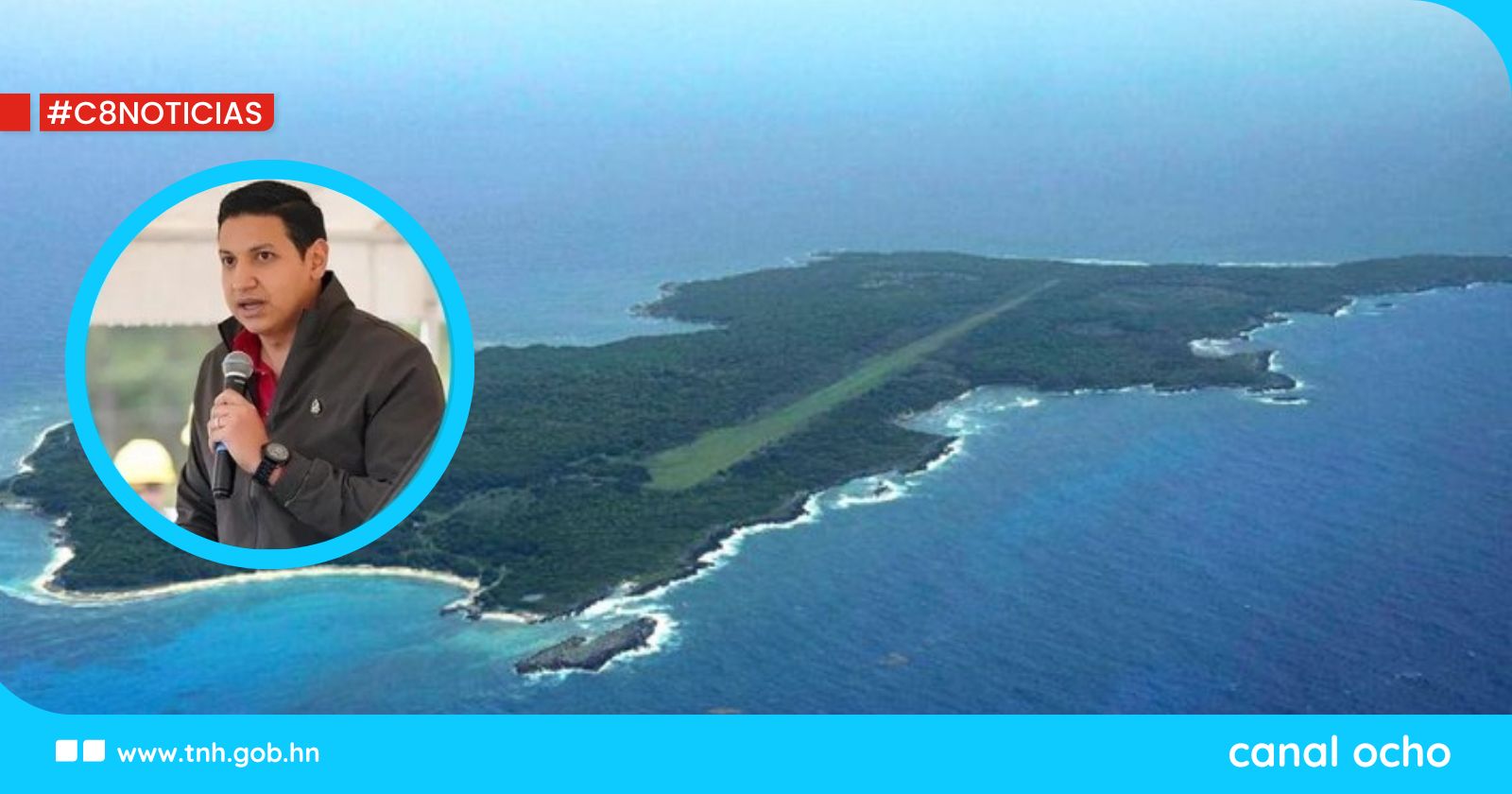 Lucky Medina: “Isla del Cisne legalmente no es área protegida”