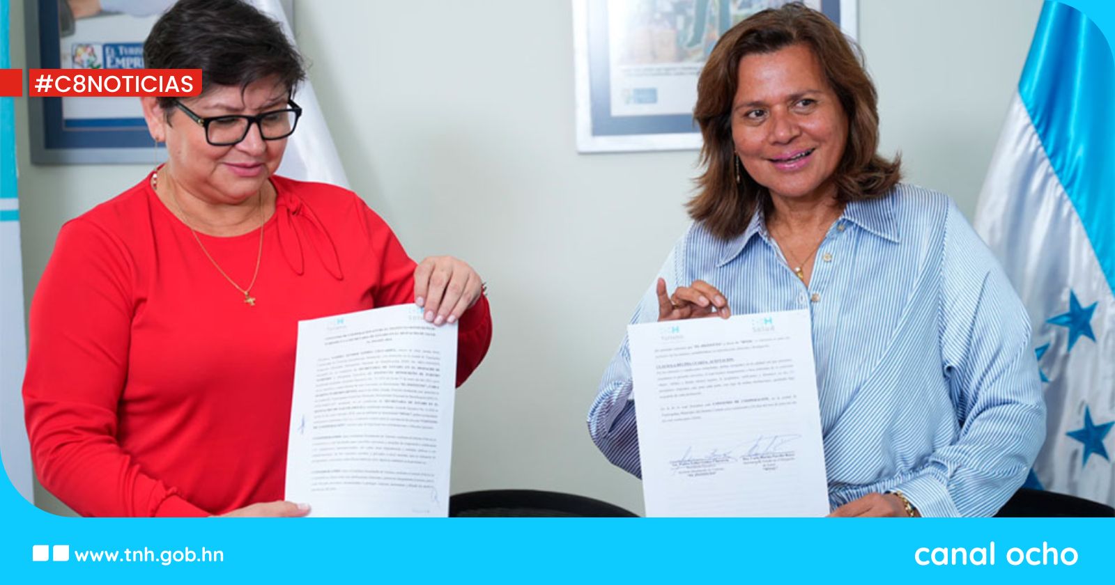 IHT y Sesal firman convenio para brindar respuesta a la urgente necesidad en la isla de Roatán